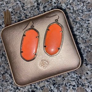 Kendra Scott Danielle Earrings in Coral
